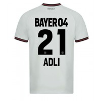 Bayer Leverkusen Amine Adli #21 Replika Bortatröja 2023-24 Kortärmad